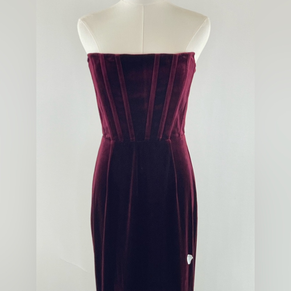 Bronx and Banco Florentina Corset Gown in Scarlet, M - Picture 14 of 14